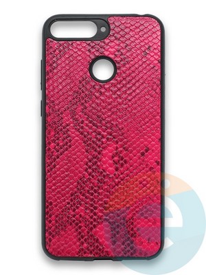 Накладка силиконовая Pitone для Huawei Y6 2018/Honor 7A Pro малиновая - фото 36141