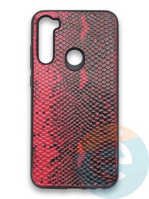 Накладка силиконовая Pitone для Xiaomi Redmi Note 8T бордовая - фото 36157