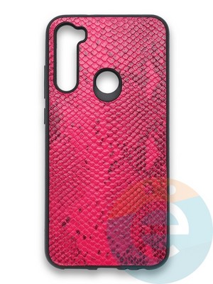 Накладка силиконовая Pitone для Xiaomi Redmi Note 8T малиновая - фото 36158