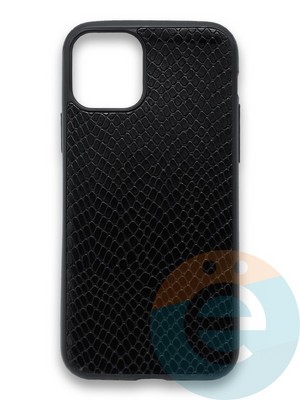 Накладка силиконовая Pitone для Apple iPhone 11 черная - фото 36161
