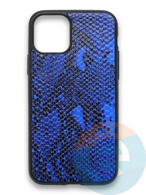 Накладка силиконовая Pitone для Apple iPhone 11 синяя - фото 36162