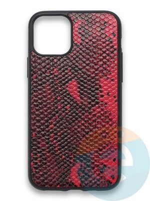 Накладка силиконовая Pitone для Apple iPhone 11 бордовая - фото 36165