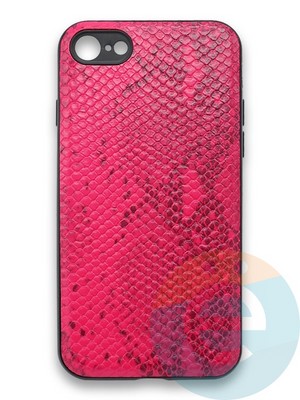 Накладка силиконовая Pitone для Apple iPhone 7/8 малиновая - фото 36169