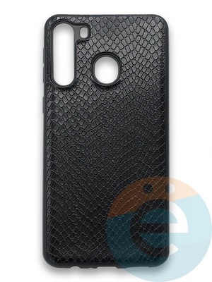 Накладка силиконовая Pitone для Samsung Galaxy A21 черная - фото 36173
