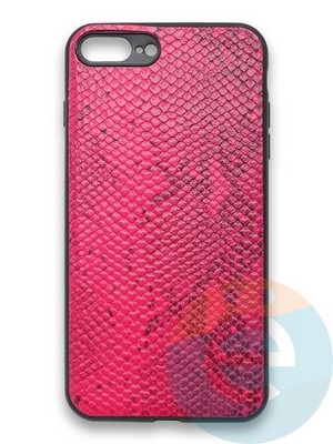 Накладка силиконовая Pitone для Apple iPhone 7/8 Plus малиновая - фото 36195