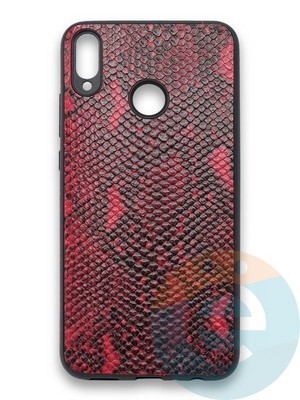 Накладка силиконовая Pitone для Huawei Honor 8X бордовая - фото 36198