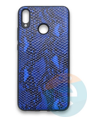 Накладка силиконовая Pitone для Huawei Honor 8X синяя - фото 36201