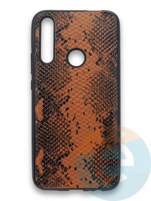 Накладка силиконовая Pitone для Huawei P Smart Z/Y9 Prime/Honor 9X коричневая - фото 36220