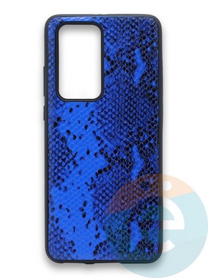 Накладка силиконовая Pitone для Huawei P40 Pro синяя - фото 36224