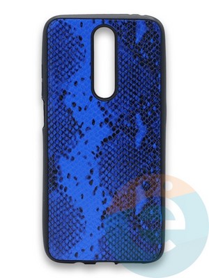 Накладка силиконовая Pitone для Xiaomi Redmi K30 синяя - фото 36230