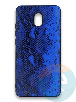 Накладка силиконовая Pitone для Xiaomi Redmi 8A синяя - фото 36240