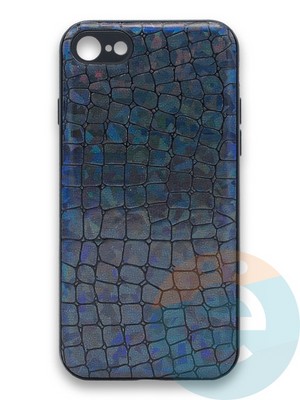 Накладка силиконовая Fantastic Skin блестящая для Apple iPhone 7/8 черная - фото 36299