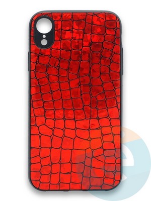 Накладка силиконовая Fantastic Skin блестящая для Huawei P40 крансная - фото 36309