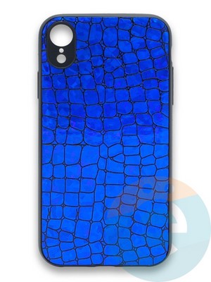 Накладка силиконовая Fantastic Skin блестящая для Huawei P40 синяя - фото 36311