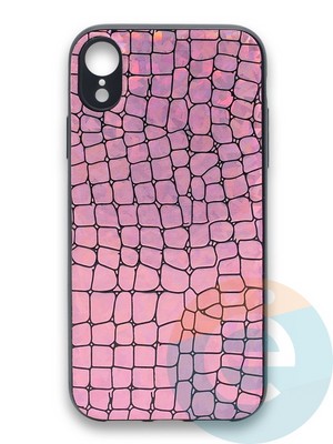 Накладка силиконовая Fantastic Skin блестящая для Huawei P40 розовая - фото 36313
