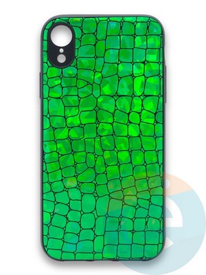 Накладка силиконовая Fantastic Skin блестящая для Huawei P40 зеленая - фото 36316