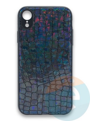 Накладка силиконовая Fantastic Skin блестящая для Huawei P40 черная - фото 36317