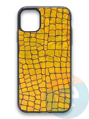 Накладка силиконовая Fantastic Skin блестящая для Xiaomi Redmi K30 золотистая - фото 36324