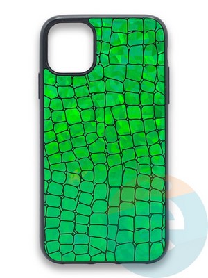 Накладка силиконовая Fantastic Skin блестящая для Xiaomi Redmi K30 зеленая - фото 36325