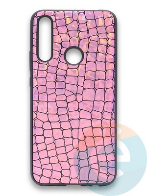 Накладка силиконовая Fantastic Skin блестящая для Huawei P Smart Z/Y9 Prime/Honor 9X розовая - фото 36374