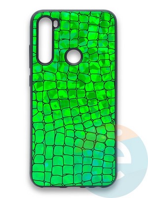 Накладка силиконовая Fantastic Skin блестящая для Xiaomi Redmi Note 8 зеленая - фото 36466
