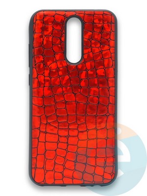 Накладка силиконовая Fantastic Skin блестящая для Xiaomi Redmi 8 красная - фото 36531