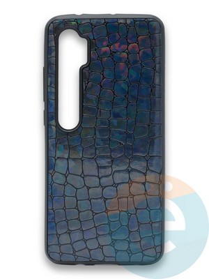 Накладка силиконовая Fantastic Skin блестящая для Xiaomi Mi Note 10 черная - фото 36548