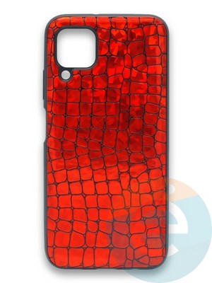 Накладка силиконовая Fantastic Skin блестящая для Huawei Nova 6SE/P40 Lite/Nova 7i красная - фото 36567
