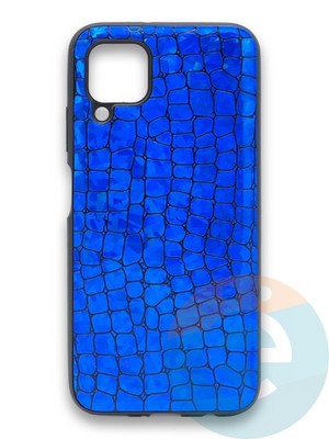 Накладка силиконовая Fantastic Skin блестящая для Huawei Nova 6SE/P40 Lite/Nova 7i синяя - фото 36569
