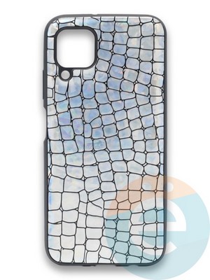 Накладка силиконовая Fantastic Skin блестящая для Huawei Nova 6SE/P40 Lite/Nova 7i серебристая - фото 36570