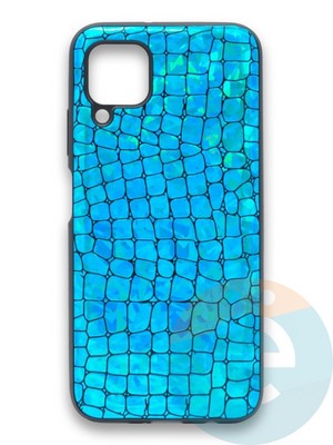 Накладка силиконовая Fantastic Skin блестящая для Huawei Nova 6SE/P40 Lite/Nova 7i бирюзовая - фото 36572