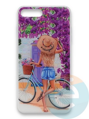 Накладка силиконовая Girl Style для Apple Iphone 7/8 Plus ViewGoals - фото 37064