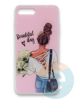 Накладка силиконовая Girl Style для Apple Iphone 5/5s/SE Beautiful Day - фото 37093