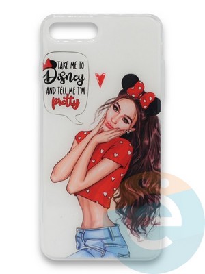 Накладка силиконовая Girl Style для Apple Iphone 5/5s/SE I Am Pretty - фото 37095