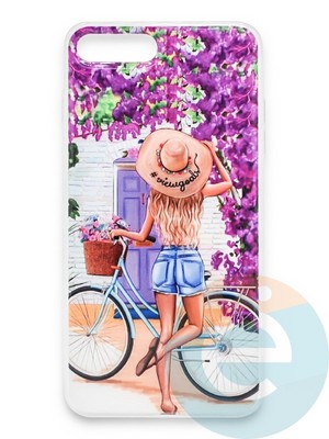 Накладка силиконовая Girl Style для Apple Iphone 6/6s ViewGoals - фото 37142