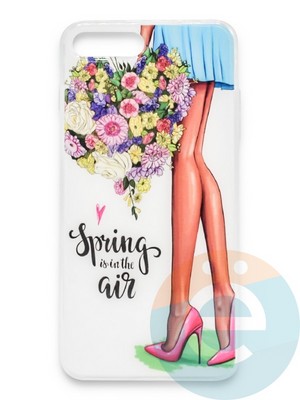 Накладка силиконовая Girl Style для Apple Iphone 6/6s Spring Air - фото 37147