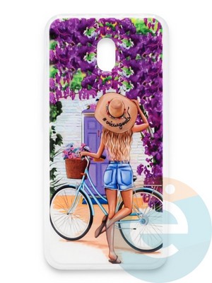 Накладка силиконовая Girl Style для Xiaomi Redmi 8A ViewGoals - фото 37177