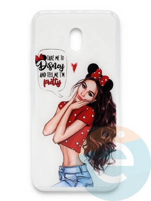 Накладка силиконовая Girl Style для Xiaomi Redmi 8A I Am Pretty - фото 37180