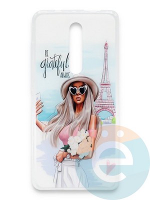 Накладка силиконовая Girl Style для Xiaomi Redmi K20/K20 Pro/Mi 9T/Mi 9T Pro Paris - фото 37185