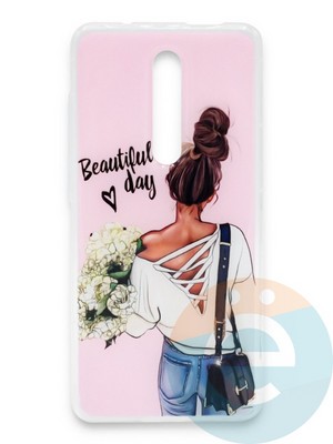 Накладка силиконовая Girl Style для Xiaomi Redmi K20/K20 Pro/Mi 9T/Mi 9T Pro Beautiful Day - фото 37188