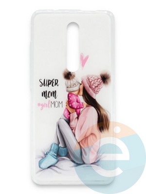 Накладка силиконовая Girl Style для Xiaomi Redmi K20/K20 Pro/Mi 9T/Mi 9T Pro Super Mom - фото 37189
