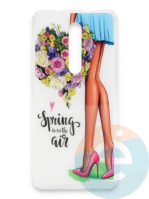 Накладка силиконовая Girl Style для Xiaomi Redmi K20/K20 Pro/Mi 9T/Mi 9T Pro Spring Air - фото 37192