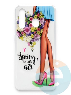 Накладка силиконовая Girl Style для Samsung Galaxy A30/A20 Spring air - фото 37212