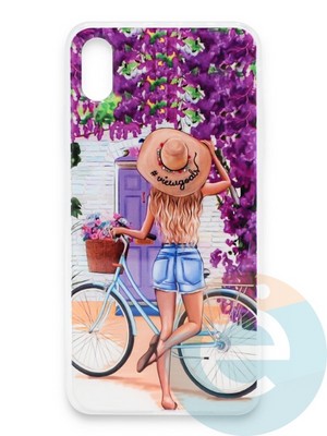 Накладка силиконовая Girl Style для Apple Iphone Xs Max ViewGoals - фото 37216
