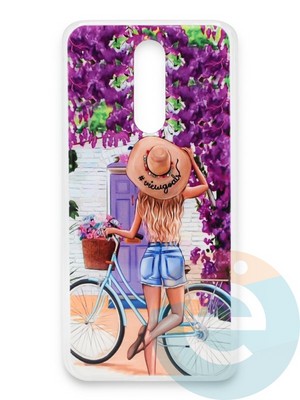 Накладка силиконовая Girl Style для Xiaomi Redmi 8 ViewGoals - фото 37270