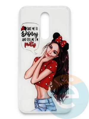 Накладка силиконовая Girl Style для Xiaomi Redmi 8 I Am Pretty - фото 37273