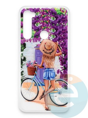 Накладка силиконовая Girl Style для Xiaomi Redmi Note 8 ViewGoals - фото 37280
