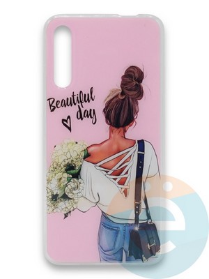 Накладка силиконовая Girl Style для Huawei Honor 9X Beautiful Day - фото 37324