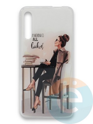 Накладка силиконовая Girl Style для Huawei Honor 9X All Booked - фото 37329