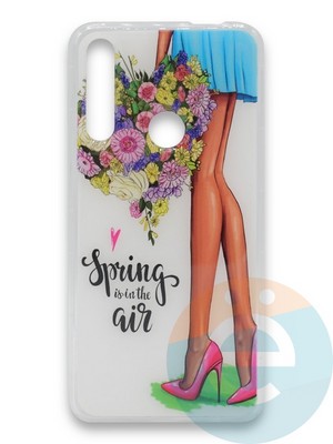 Накладка силиконовая Girl Style для Huawei P Smart Z/Y9 Prime Spring Air - фото 37338